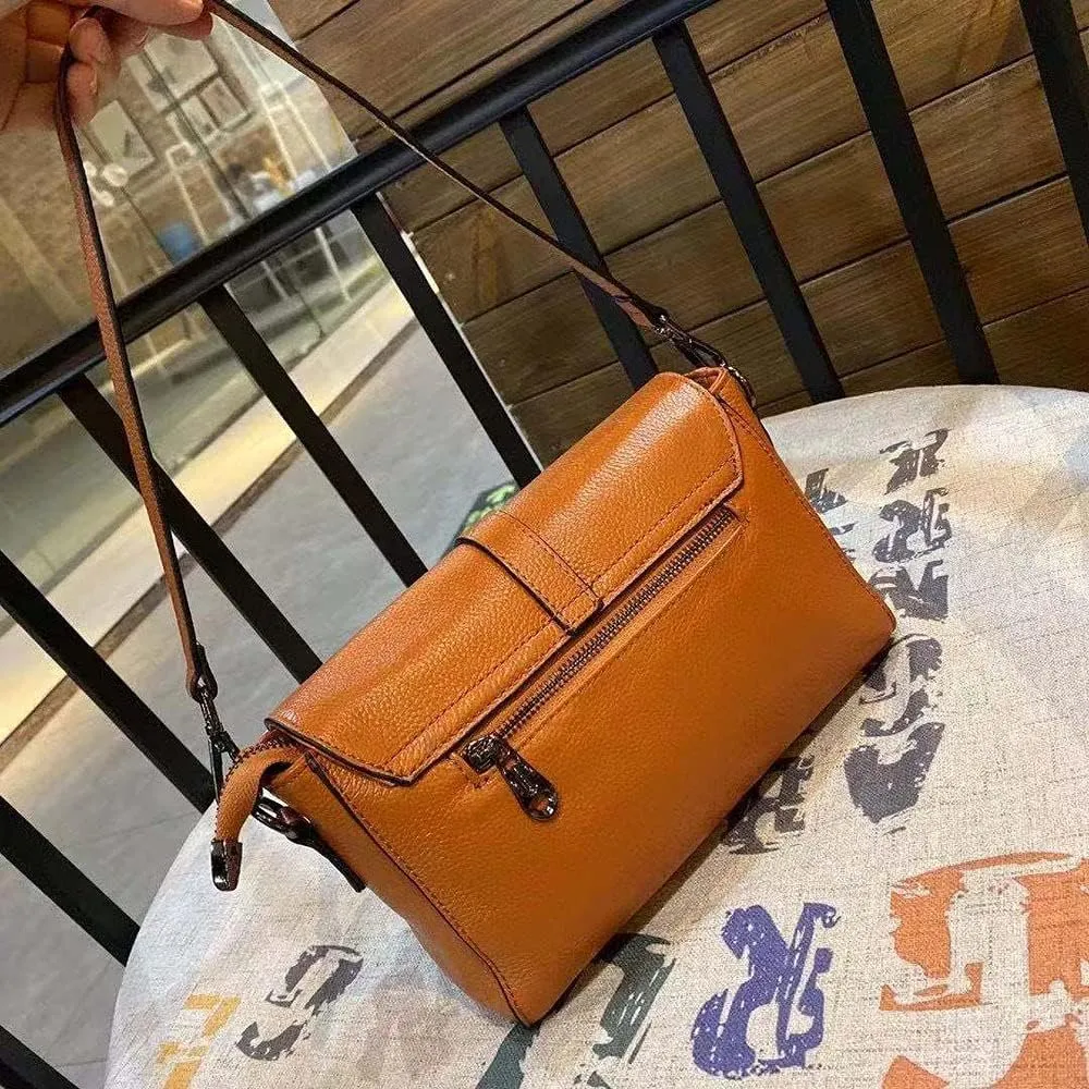Women's Fashion Handbags Multipurpose Design Leather Zip Around Wallet Travel Multi Card Holder Purse
