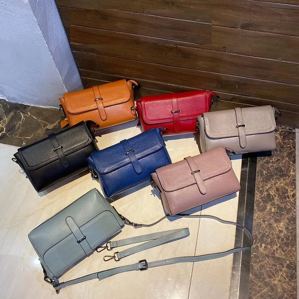 Women's Fashion Handbags Multipurpose Design Leather Zip Around Wallet Travel Multi Card Holder Purse