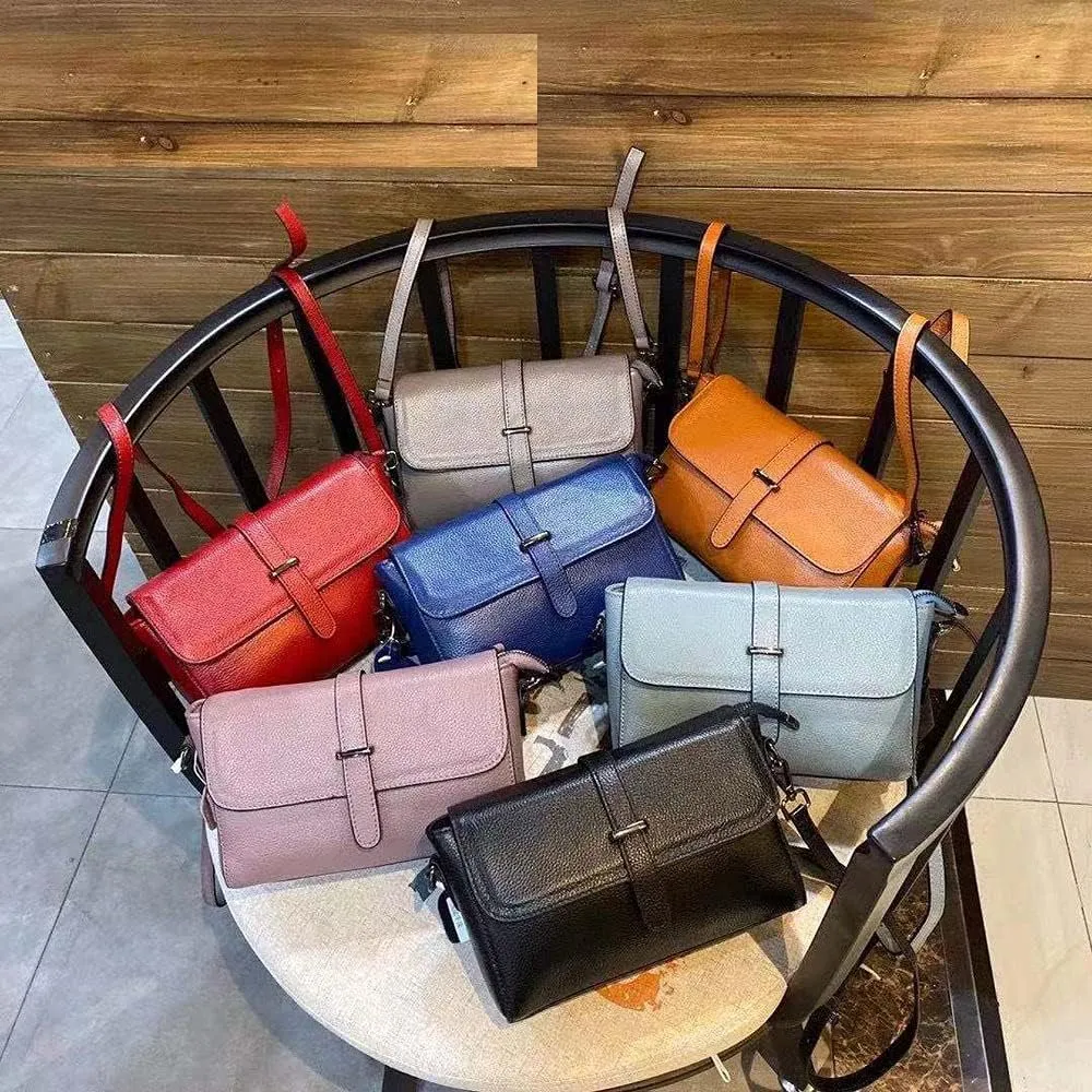 Women's Fashion Handbags Multipurpose Design Leather Zip Around Wallet Travel Multi Card Holder Purse