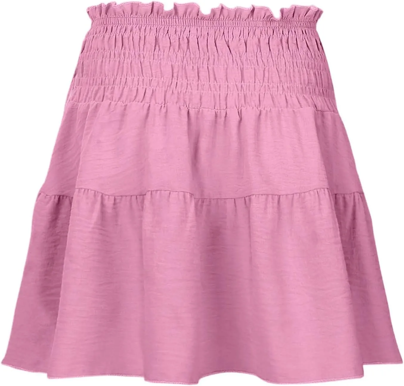 Women's Skirt Flowy A-Line Skirts High Waisted Peplum Mini Dress Summer Casual Y2K Pleated Cute Dress 2025 Fashion