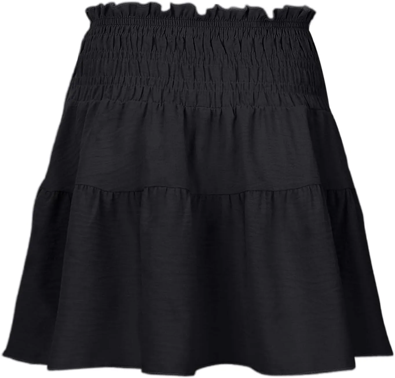 Women's Skirt Flowy A-Line Skirts High Waisted Peplum Mini Dress Summer Casual Y2K Pleated Cute Dress 2025 Fashion