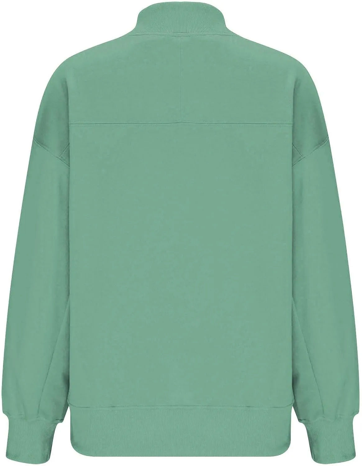 Womens Tops Casual Long Sleeve Sweatshirt Turtleneck Lightweight Coats Daily Fashion Fall Pullover Top with Pockets