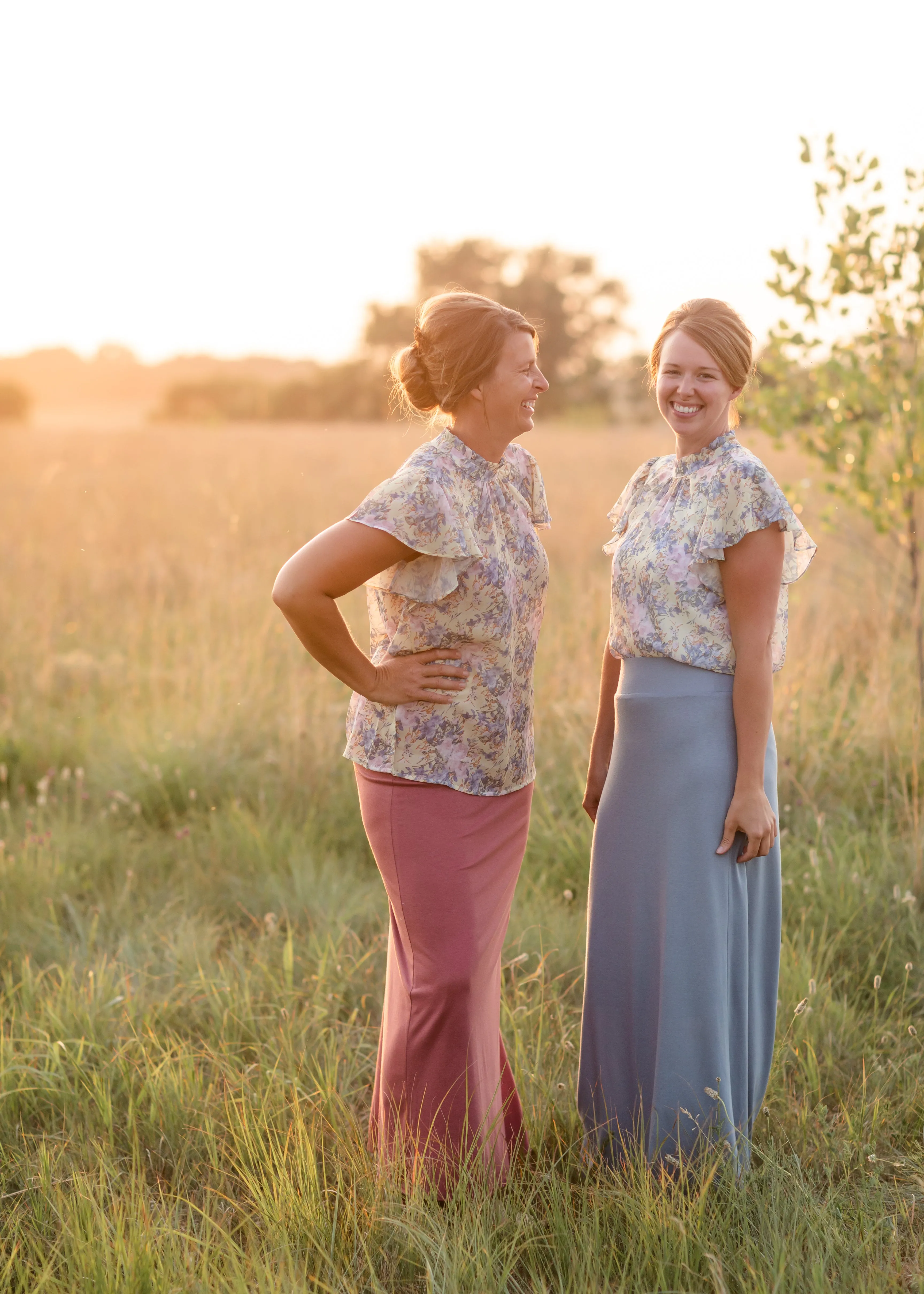 Yellow Floral Ruffle Sleeve Top - FINAL SALE