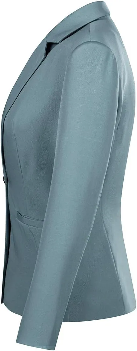 YUNCLOS Women's 2 Piece Office Work Suit Set One Button Blazer and Pants