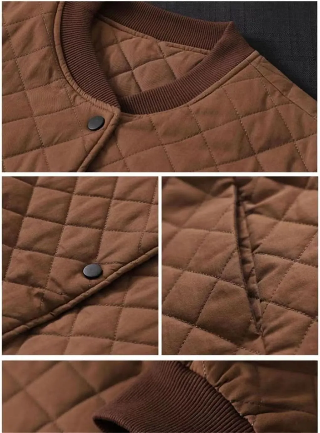 Zadaos Women's Thick Autumn Winter Loose Big Pocket Cotton Coat Female Quilted Cotton-Padded Jacket