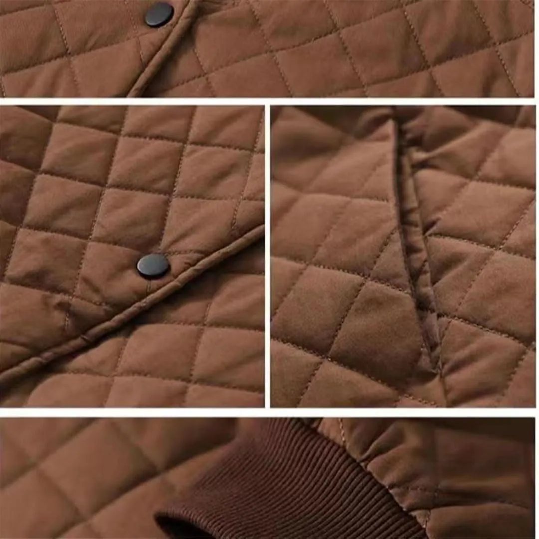 Zadaos Women's Thick Autumn Winter Loose Big Pocket Cotton Coat Female Quilted Cotton-Padded Jacket